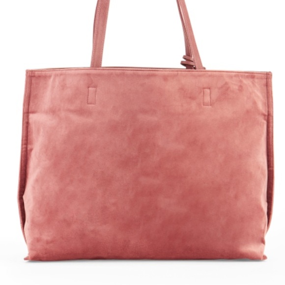 Mauve Velvet Tote - Picture 4 of 5